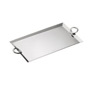 Bandeja Rectangular Vertigo Plata 25X14 Cm Christofle