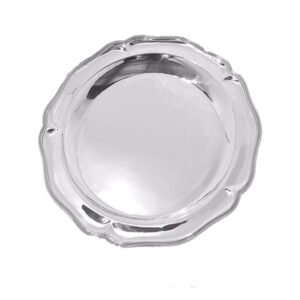 Bandeja Diametro 44 cm Plata Greggio