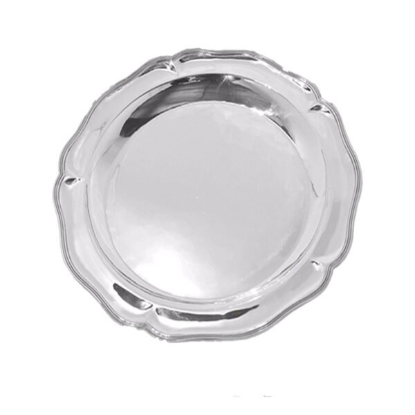 Bandeja Diametro 44 cm Plata Greggio