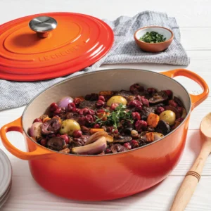 Cocotte ovalada naranja