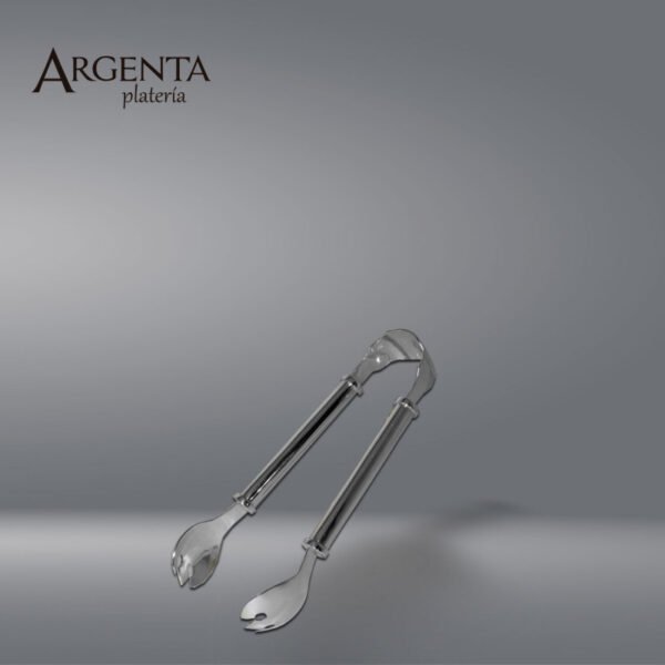 Pinzas Hielo Plata Argenta